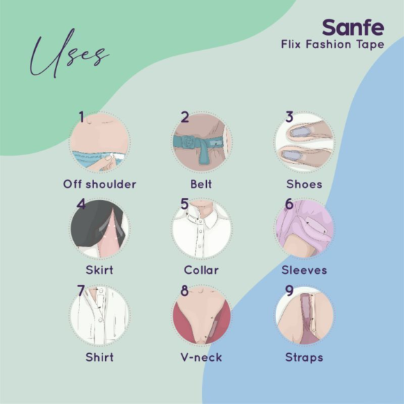 Sanfe Flix Fashion Tape (36 pcs) - Image 3