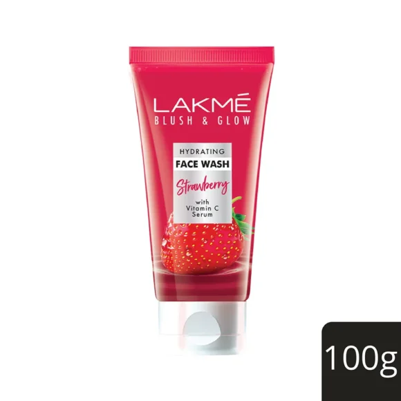 Lakme Blush & Glow Strawberry Face Wash (3.6g)
