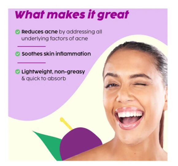 Jamun Niacinamide Moisturizer For Active Acne & Pimples - Image 3