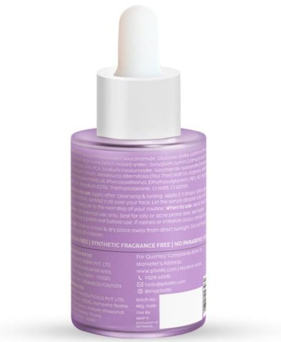 Jamun 2% Salicylic Acid Exfoliating Face Serum | For Active Acne & Blackheads - Image 2