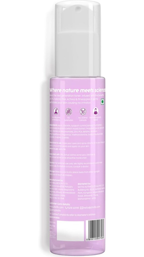 PLIX - THE PLANT FIX Jamun Clarifying Fruity Toner|With Niacinamide & Jamun Extract - Image 2