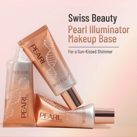 SWISS BEAUTY Pearl Illuminator Makeup Base - Image 2