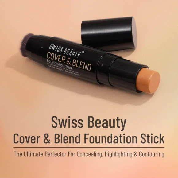 SWISS BEAUTY Cover & Blend Foundation - Image 2