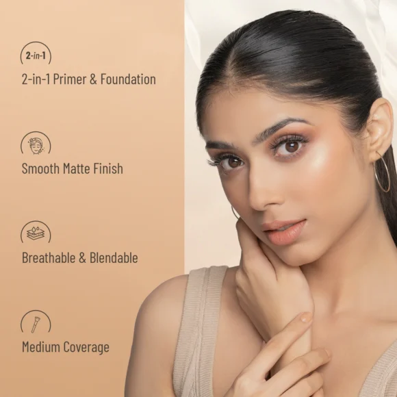 SWISS BEAUTY Primer Mousse Foundation - Image 4