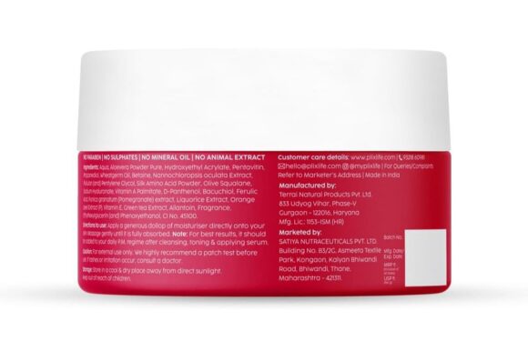 PLIX - THE PLANT FIX Pomegranate 1.20% Retinol & 1% Bakuchi Oil Anti Ageing Night Cream - Image 2