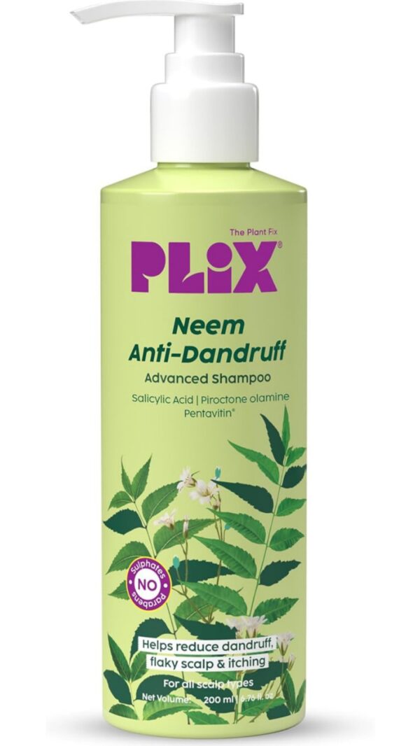 PLIX - THE PLANT FIX Neem Anti-Dandruff Advanced Shampoo |