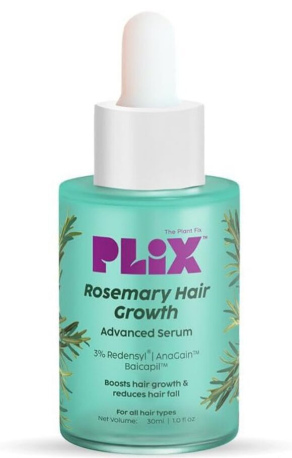 PLIX - THE PLANT FIX Rosemary Hair Growth Serum with 3% Redensyl, 4% AnaGain, 3% Baicapil, 30 ml