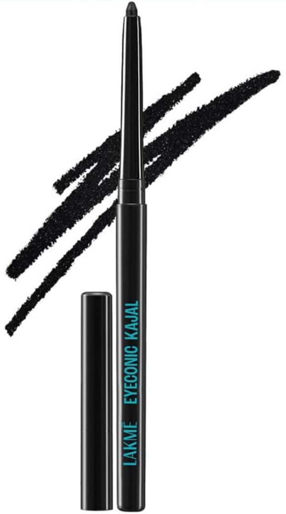 LAKMÉ Eyeconic - Sparkling Black 0.35G, Cream, Shimmering